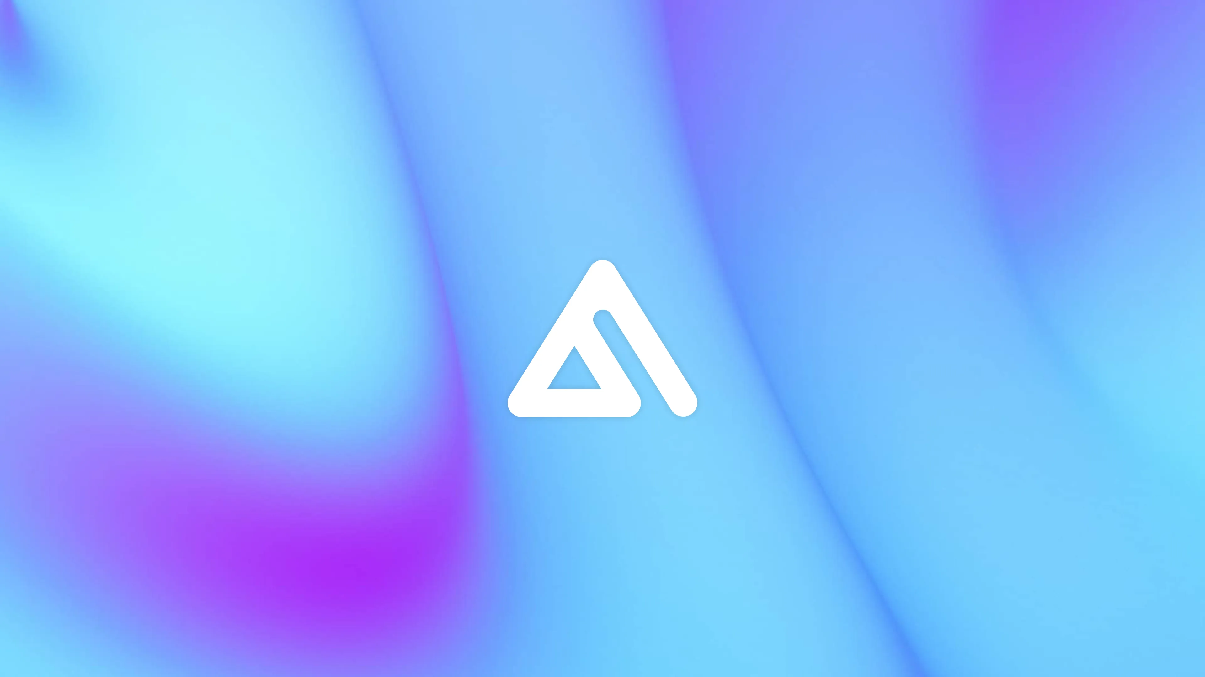 The everbay logo centered on a vibrant, iridescent, and fluid background with shades of electric blue, purple, and teal.